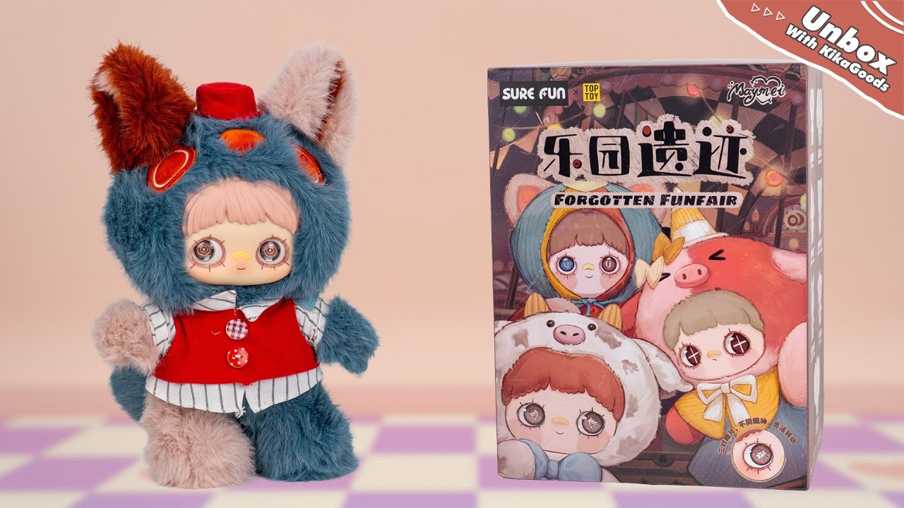 Unboxing Maymei Forgotten Funfair 400% Series Plush Blind Box