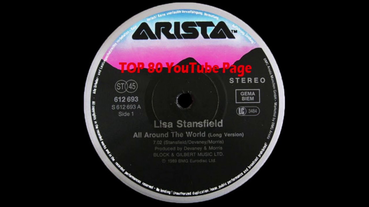 Lisa Stansfield - All Around The World (Long Version) - YouTube