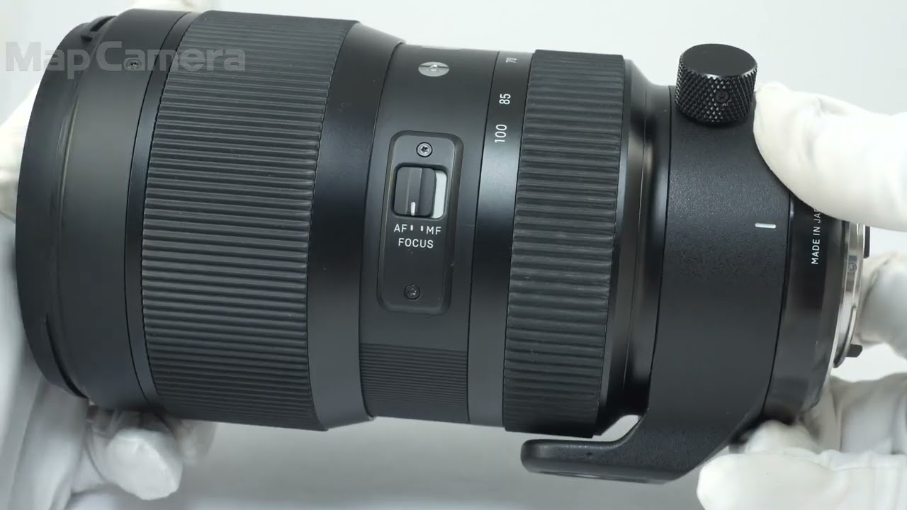 SIGMA (シグマ) Art 50-100mm F1.8 DC HSM (ニコンF用) 良品 - YouTube