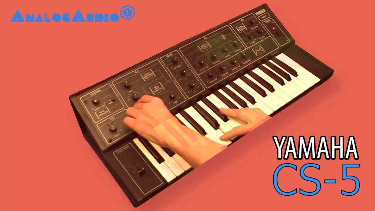 YAMAHA CS-5 Analog Synthesizer 1978 | HD DEMO - YouTube