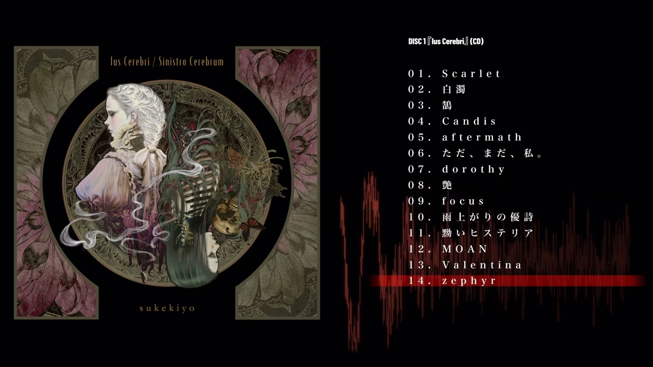 sukekiyo 最新音源映像大全集『Ius Cerebri / Sinistro Cerebrum