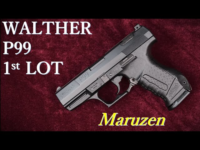 WLTHER P99 1st ロット / マルゼン：重量・トリガープル・初速測定