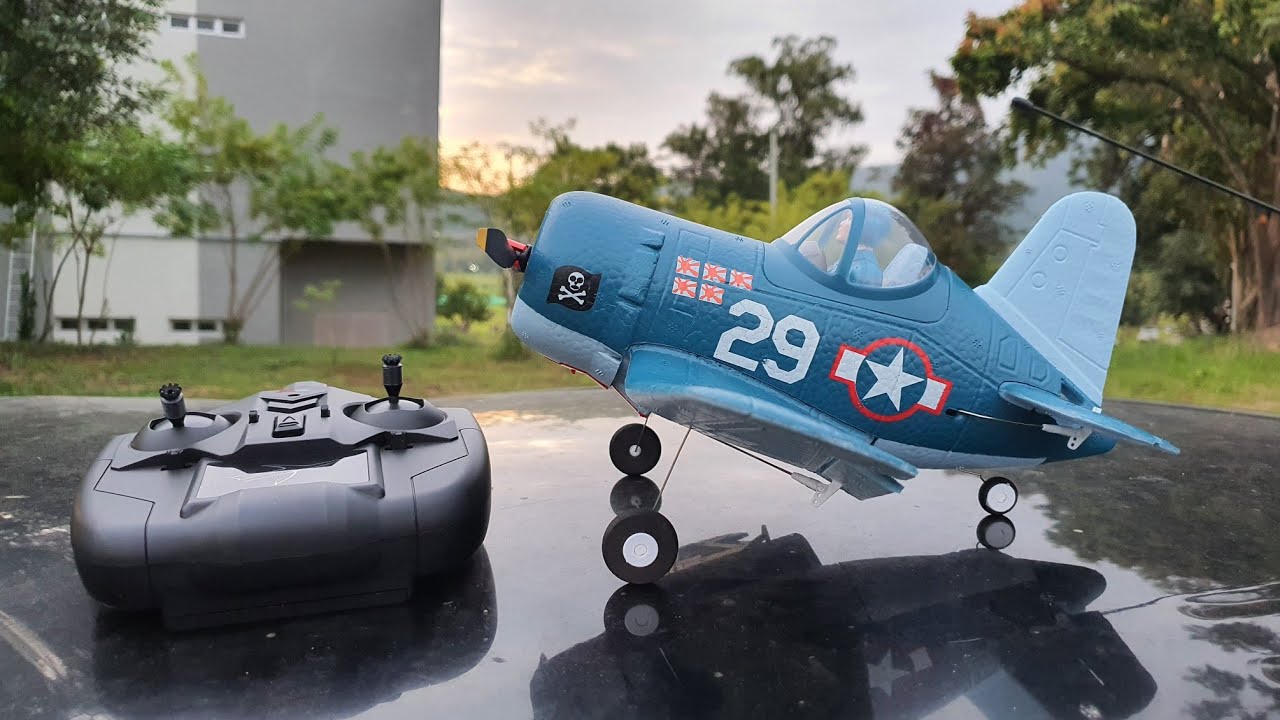 First fligh QF4U Corsair (XK A500) เกือบซัดธรณี! (almost die