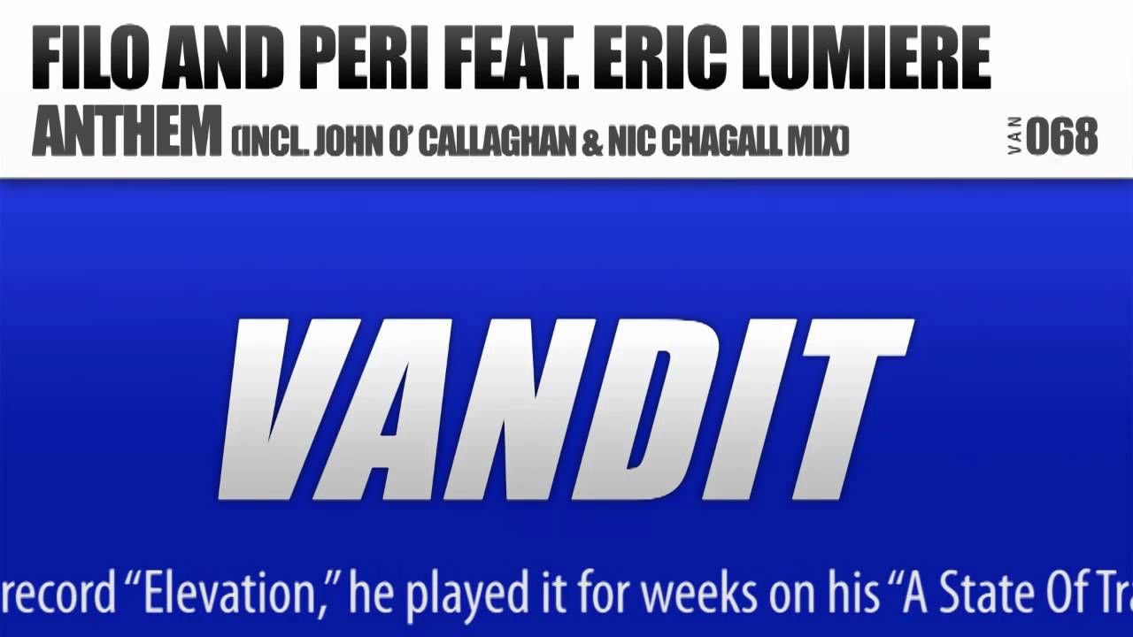 Filo & Peri - Anthem - YouTube