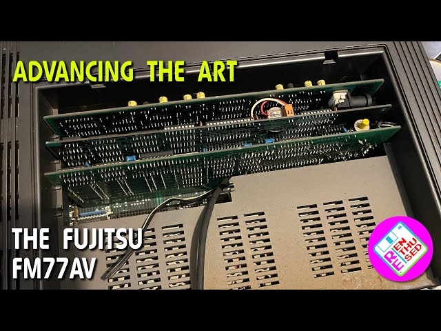 Advancing the Art: The Fujitsu FM77AV #RetroComputing - YouTube