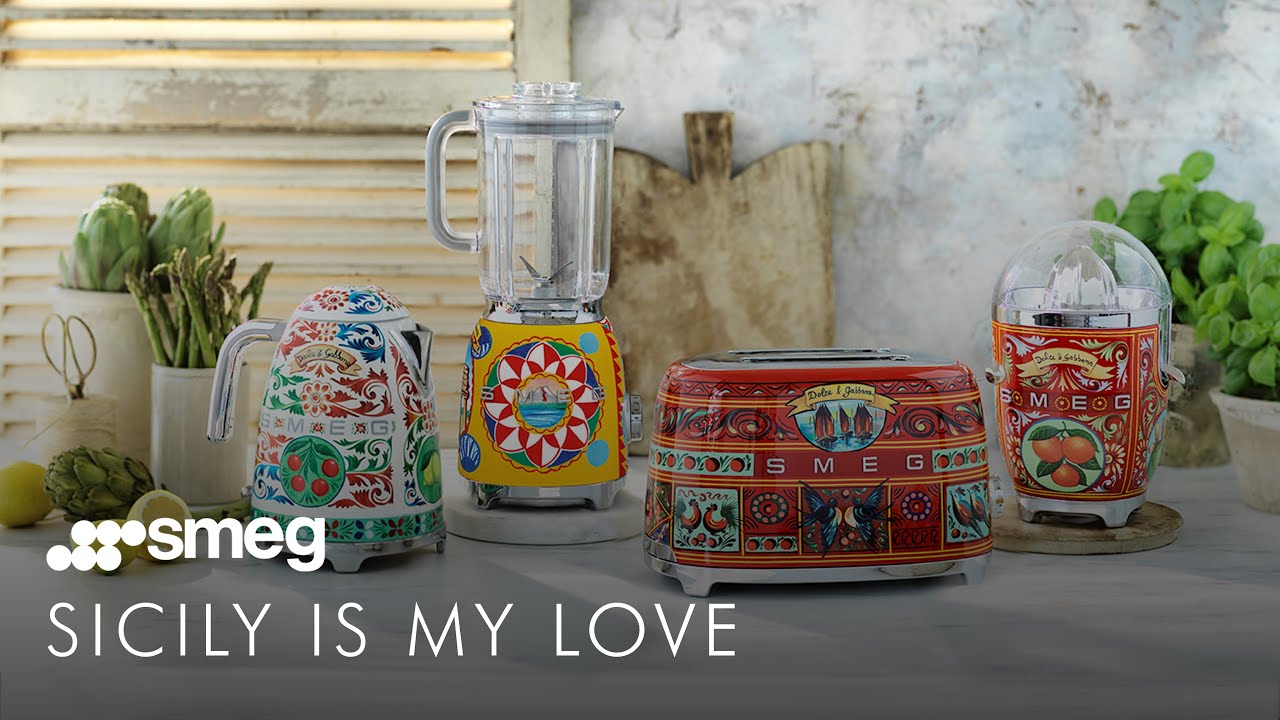Introducing: Smeg x Dolce & Gabbana Small Appliances - YouTube