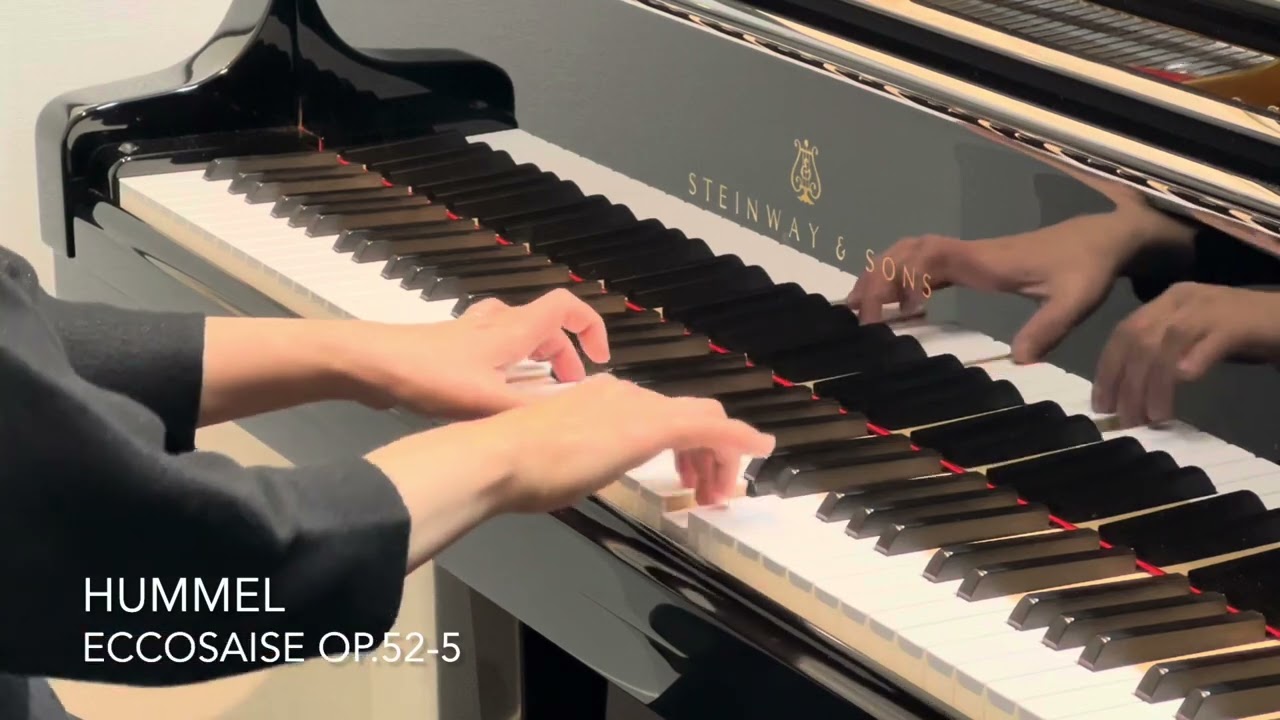 Hummel - Eccosaise Op.52-5 ／ フンメル：エコセーズ Op.52-5 - YouTube