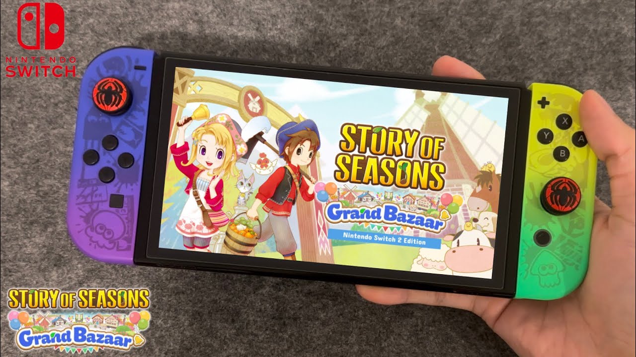STORY OF SEASONS: Grand Bazaar on Nintendo Switch Gameplay