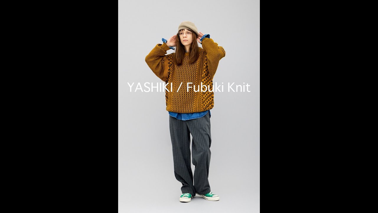 YASHIKI・Fubuki Knit (BLACK)