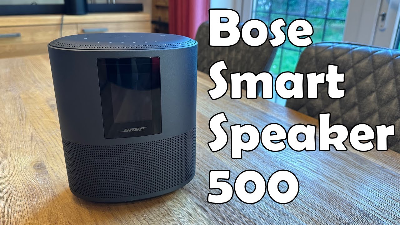 Bose Smart Speaker 500 Review - Stereo Sound! - YouTube