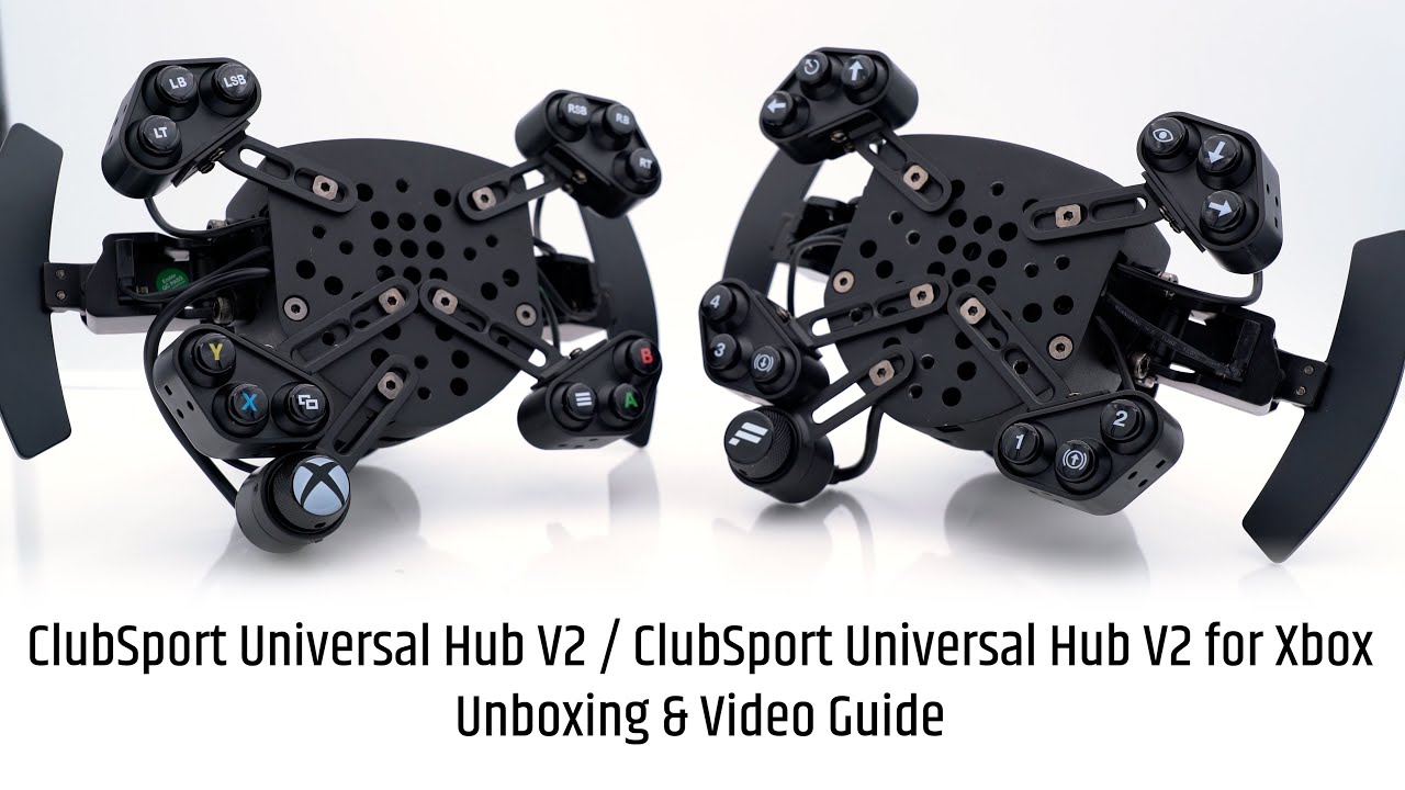 ClubSport Universal Hub V2 for Xbox Manual | Quick Start Guide