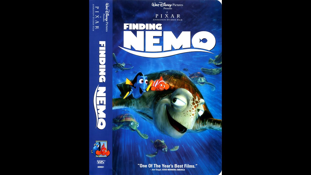 Opening to Finding Nemo (US VHS; 2003) - YouTube