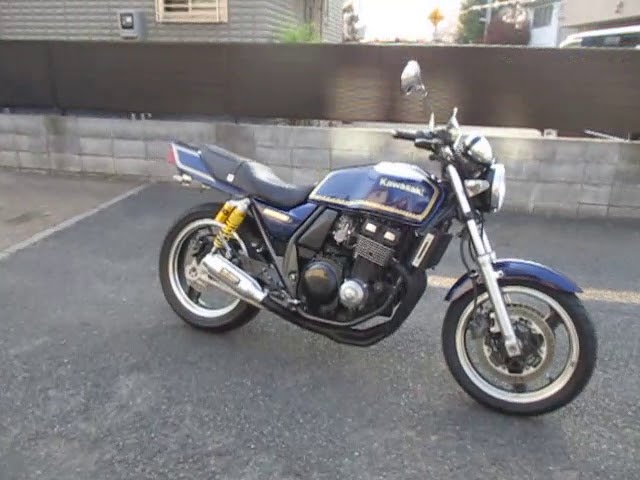 ZRX400－Ⅱ MK2カラー ミッドナイトモナカ管 シイナ