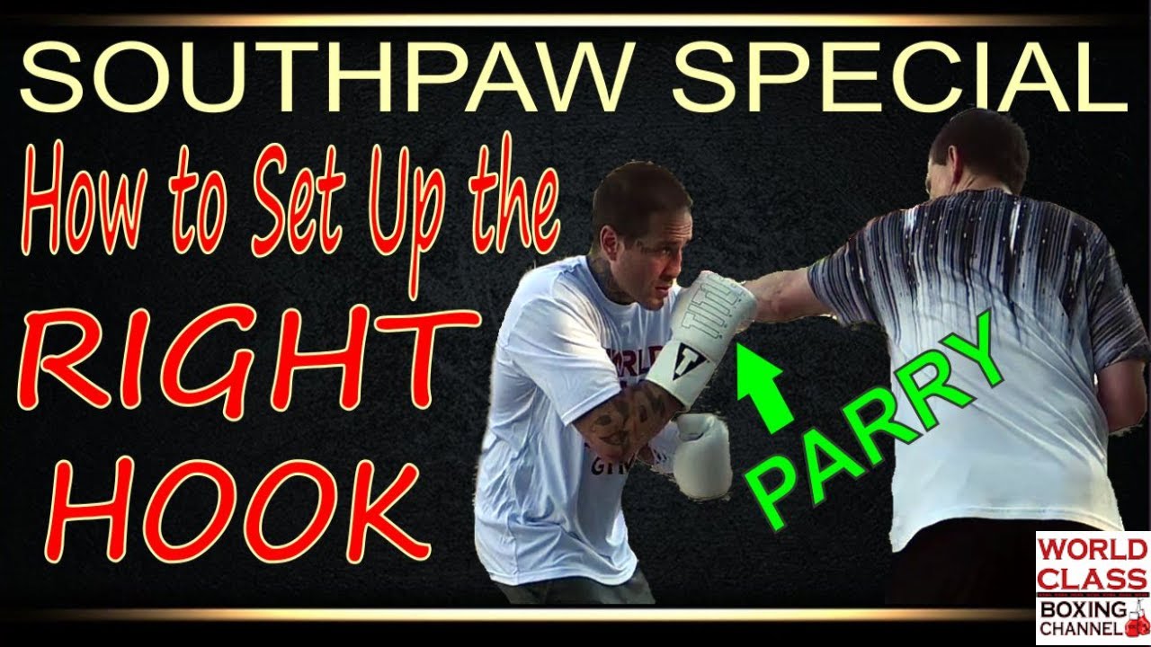 How To Set Up The Right Hook | Southpaw Special - YouTube