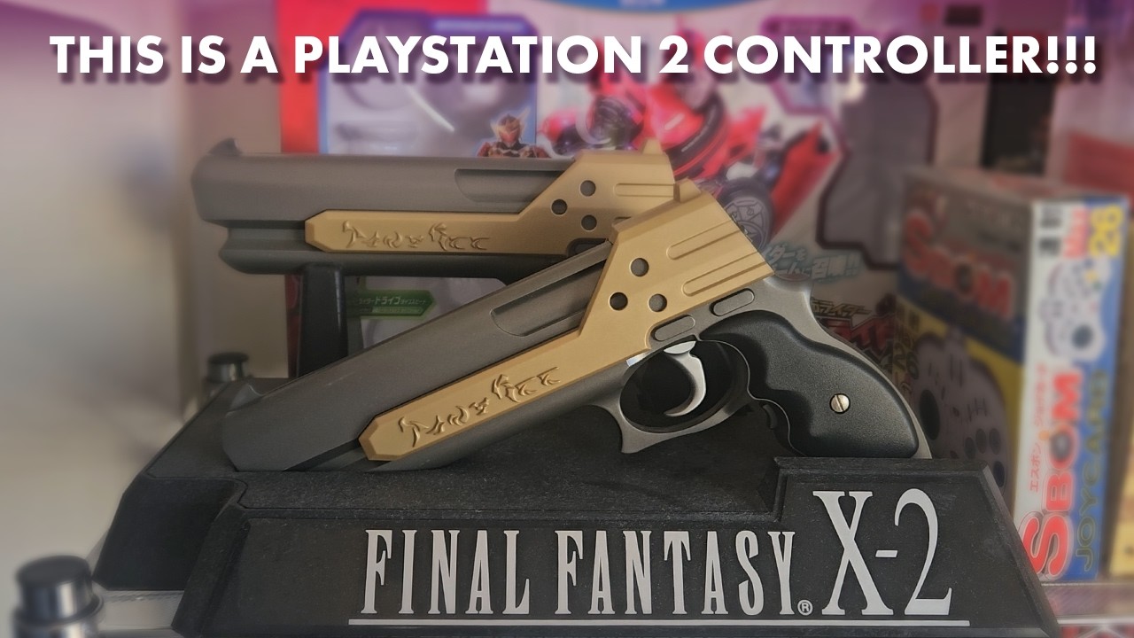 A closer look at the Final Fantasy X-2 Controllers for the