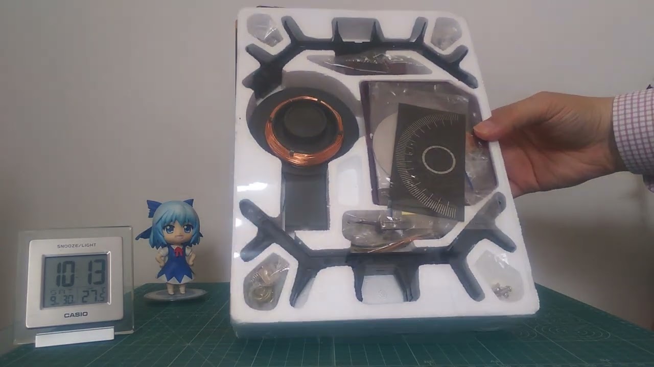 学研大人の科学vol.04鉱石ラジオ フリーエネルギー組み立て前Gakken