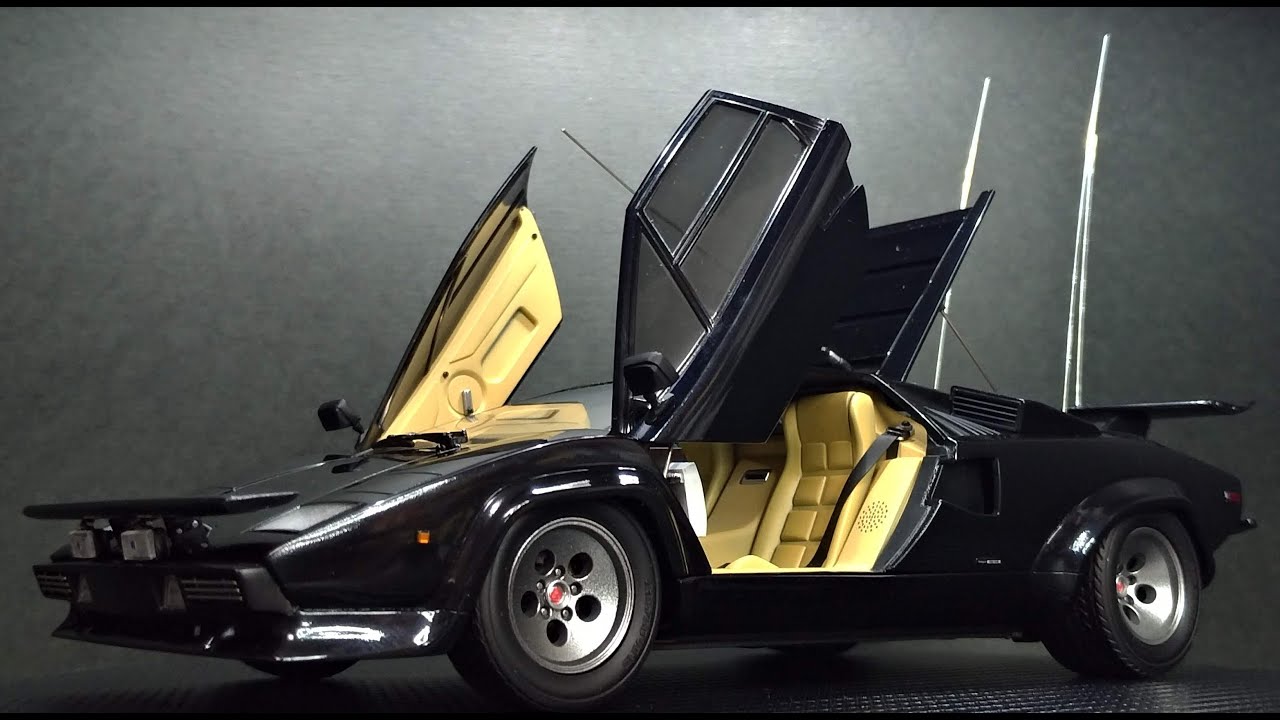 AOSHIMA 1/24 SCALE Lamborghini Countach 5000QV [The Cannonball Run