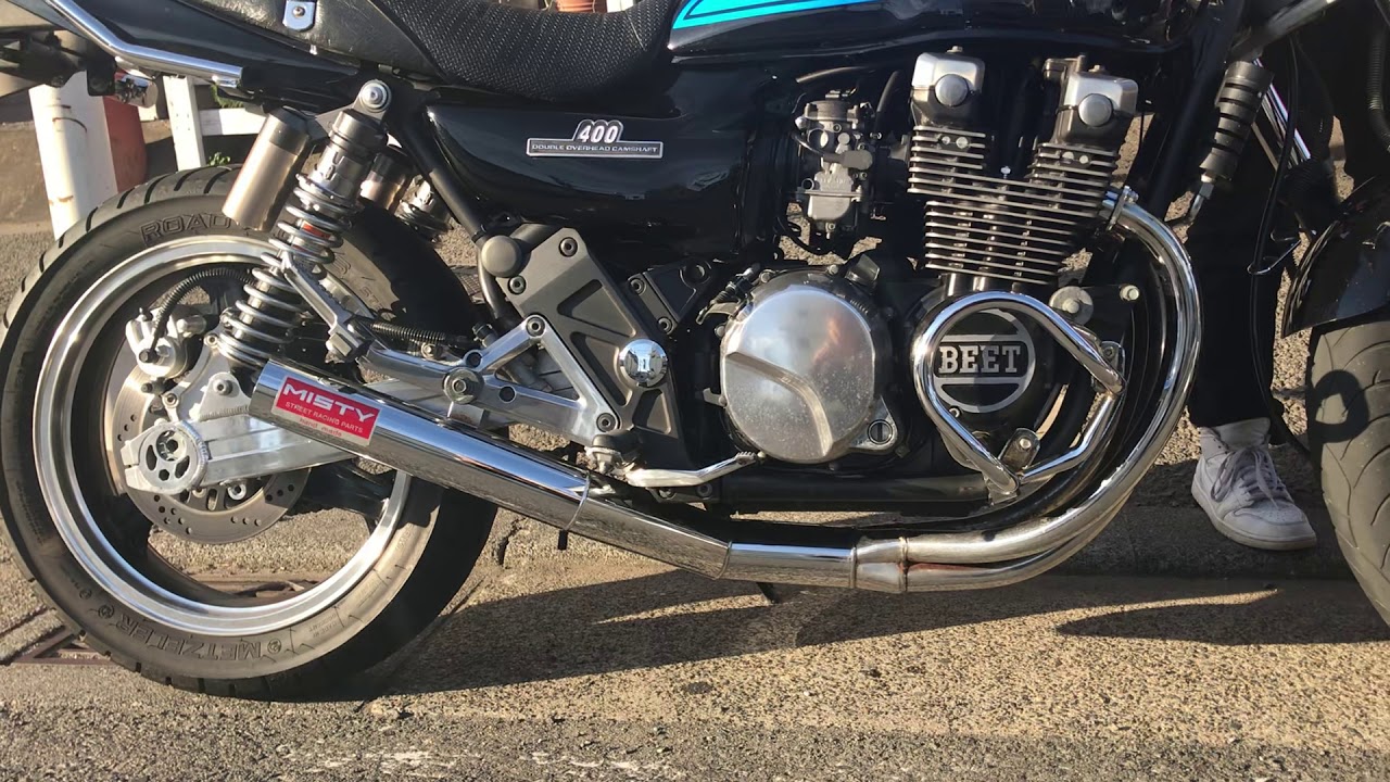 ゼファー400 MISTY管 〈ブラック〉 - 【公式】MISTY/旧車・絶版車