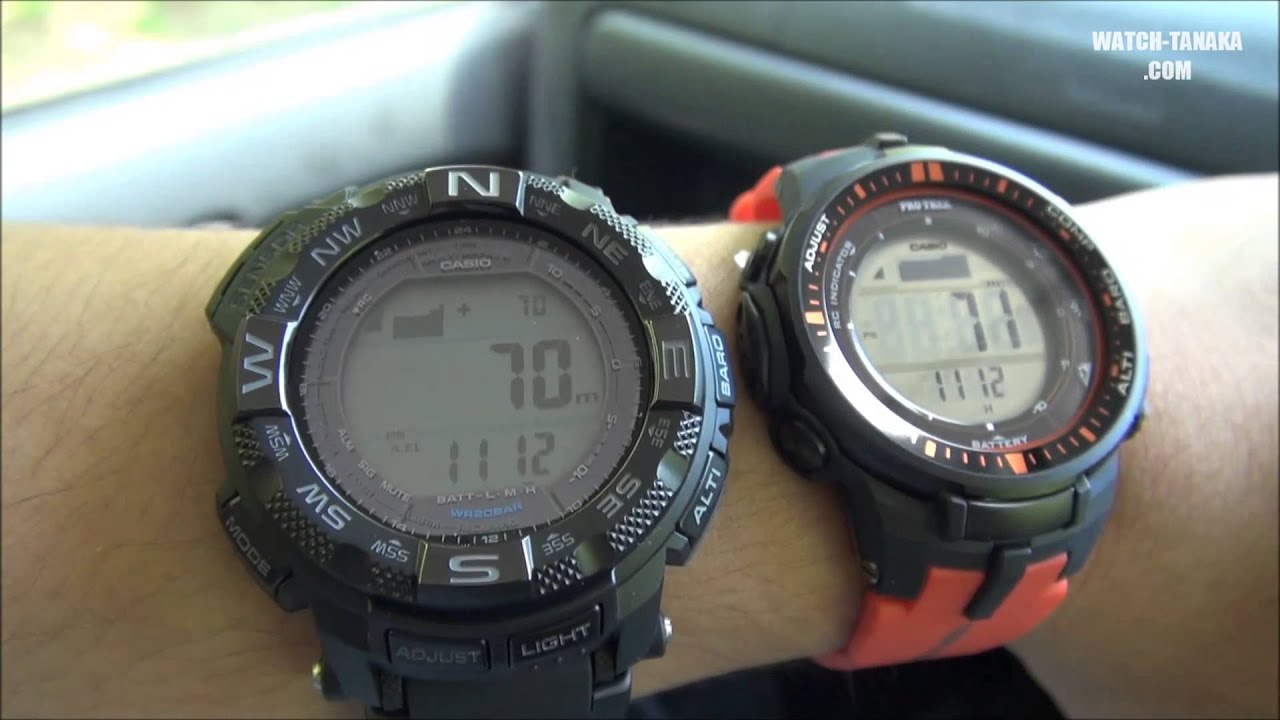 CASIO PROTREK Triple Sensor Ver.3 PRW-3000 Altimeter TEST プロ