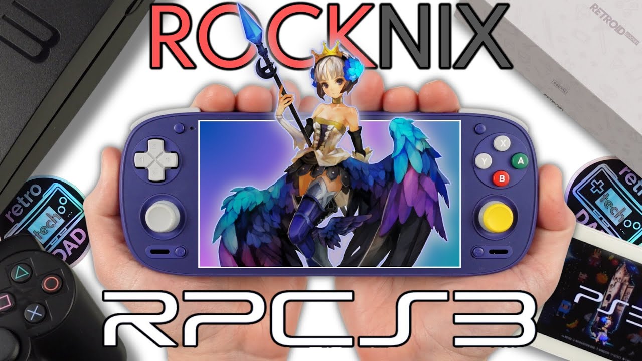 ROCKNIX Adds Anbernic XX Support & RPCS3 for Retroid Pocket 5