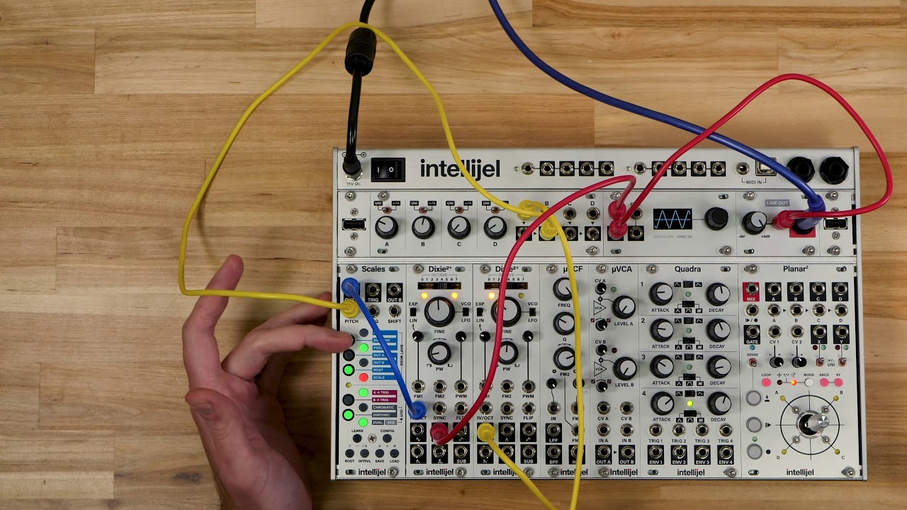 今月のモジュラー・シンセ：INTELLIJEL Scales 〜第11回 Patch The