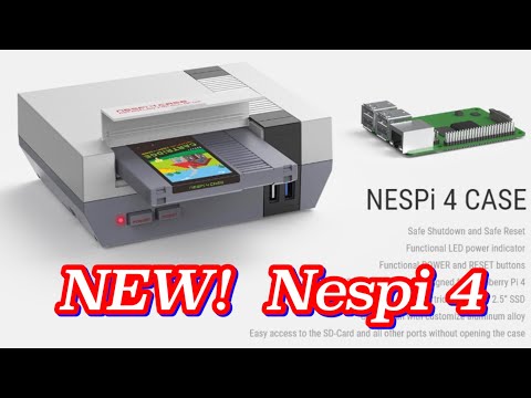 RETROFLAG NESPi 4 CASE, Raspberry Pi 4 Case with SSD - YouTube