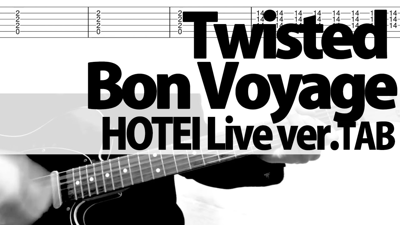 Twisted Bon Voyage Live.ver」 布袋寅泰 / HOTEI ギターカバー - YouTube