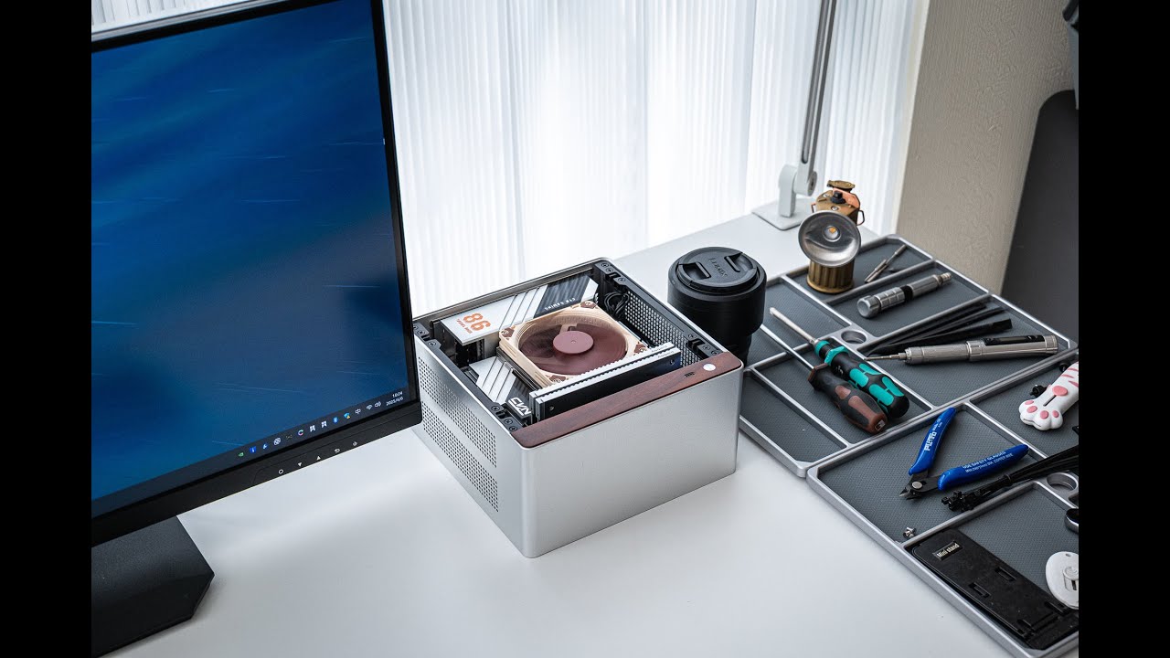 JONSBO NV10 PC Building GuideⅠ - YouTube