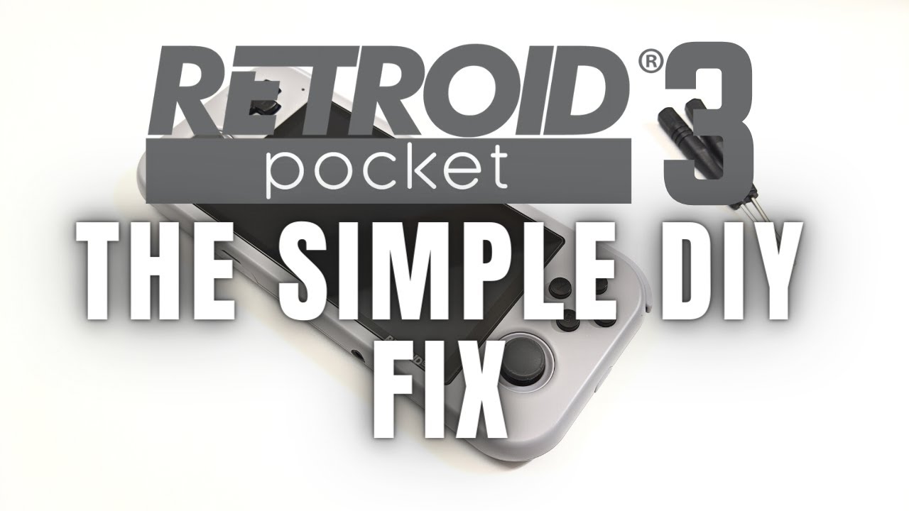 Retroid Pocket 3 - The Simple DIY Fix - Power Cycling - YouTube