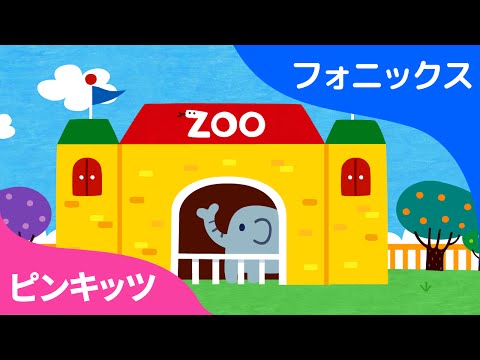The Phonics Zoo | ABCフォニックスの歌 | ピンキッツ英語童謡 - YouTube