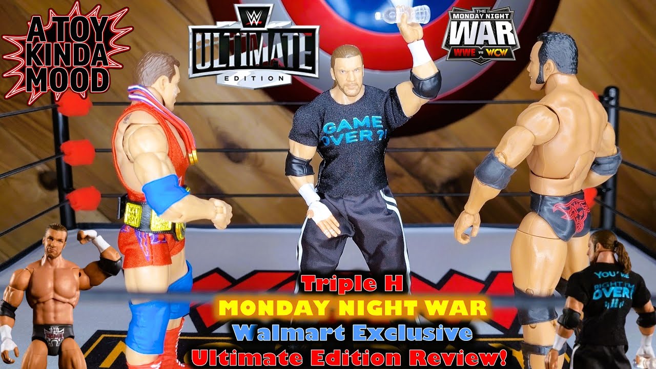 GAME OVER?! Triple H Monday Night War Ultimate Walmart Exclusive