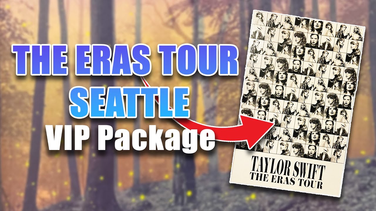 Taylor Swift - The Eras Tour VIP Package (Seattle) UNBOXING - YouTube
