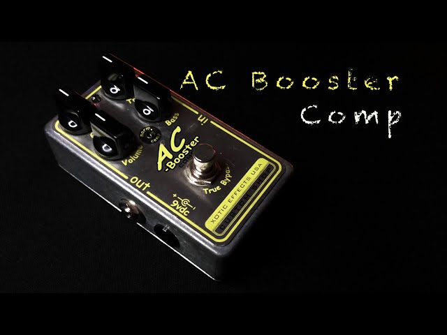 Xotic Custom Shop AC Booster Comp Demo - YouTube