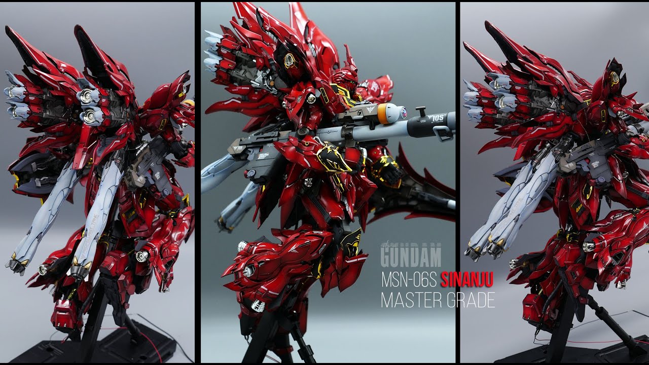 The Beautiful Takumi Studio MG Sinanju Conversion Kit │ CUSTOM