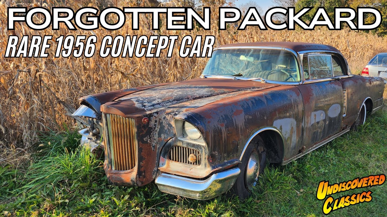 ABANDONED PACKARD CONCEPT CAR: Fully Customized 1956 Packard 400