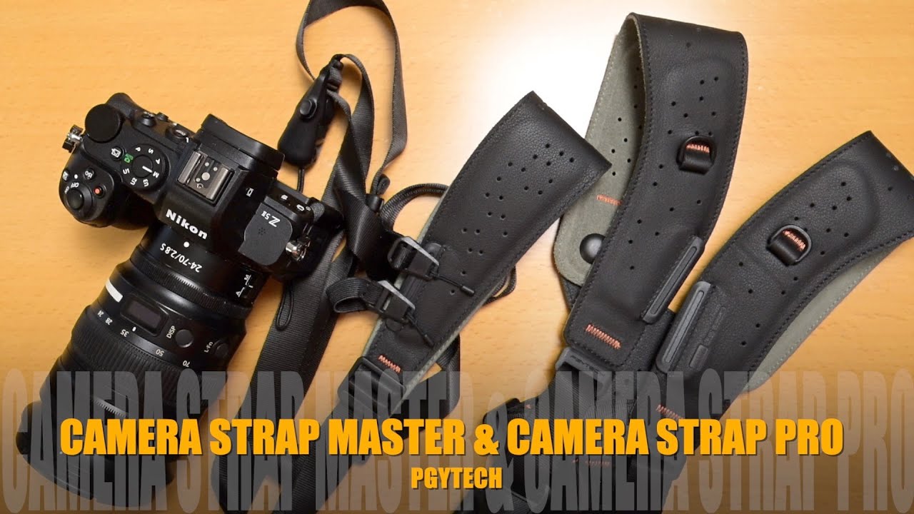 PGYTECH提供】新発売プロ用カメラストラップ2種レビュー｜CAMERA STRAP