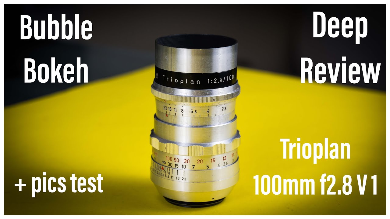 Trioplan 100mm f2.8 FULL REVIEW and TEST IMAGES Bubble Bokeh - YouTube