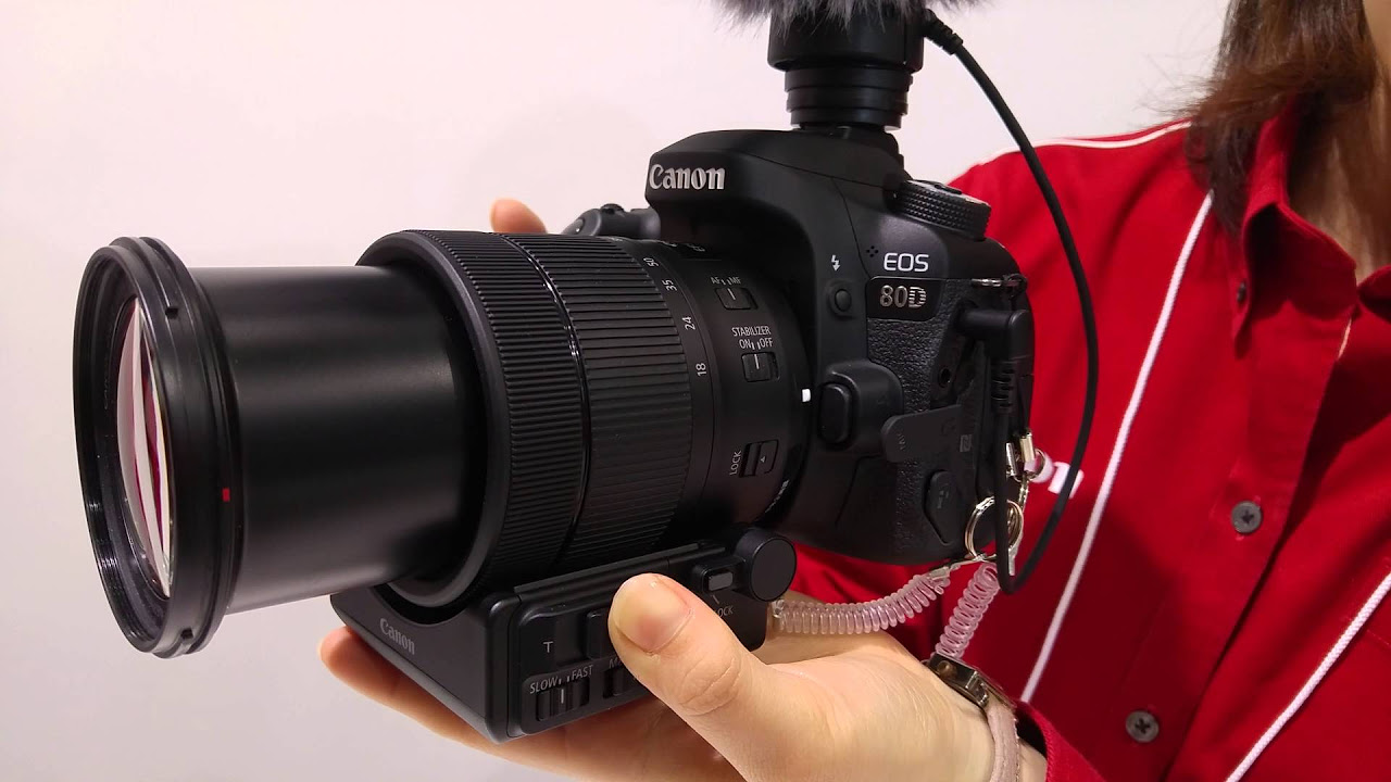 Canon EOS 80D with 18-135mm USM & Power Zoom PZ-E1 - YouTube
