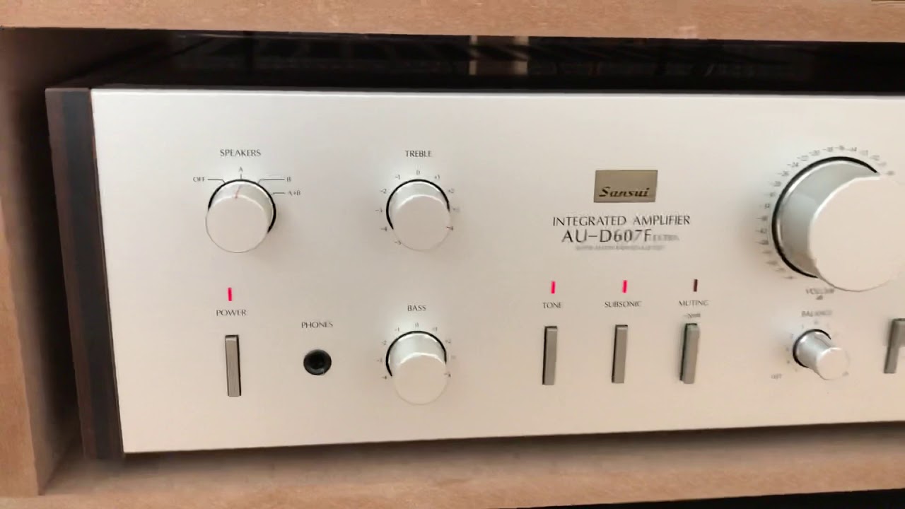 ジャンクSANSUI AU-D607F プリメインアンプ 7601 ジャンクSANSUI 4969