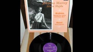 Brahms: Violin Sonata #1 in G Major, Op. 78 - 1. Vivace ma non