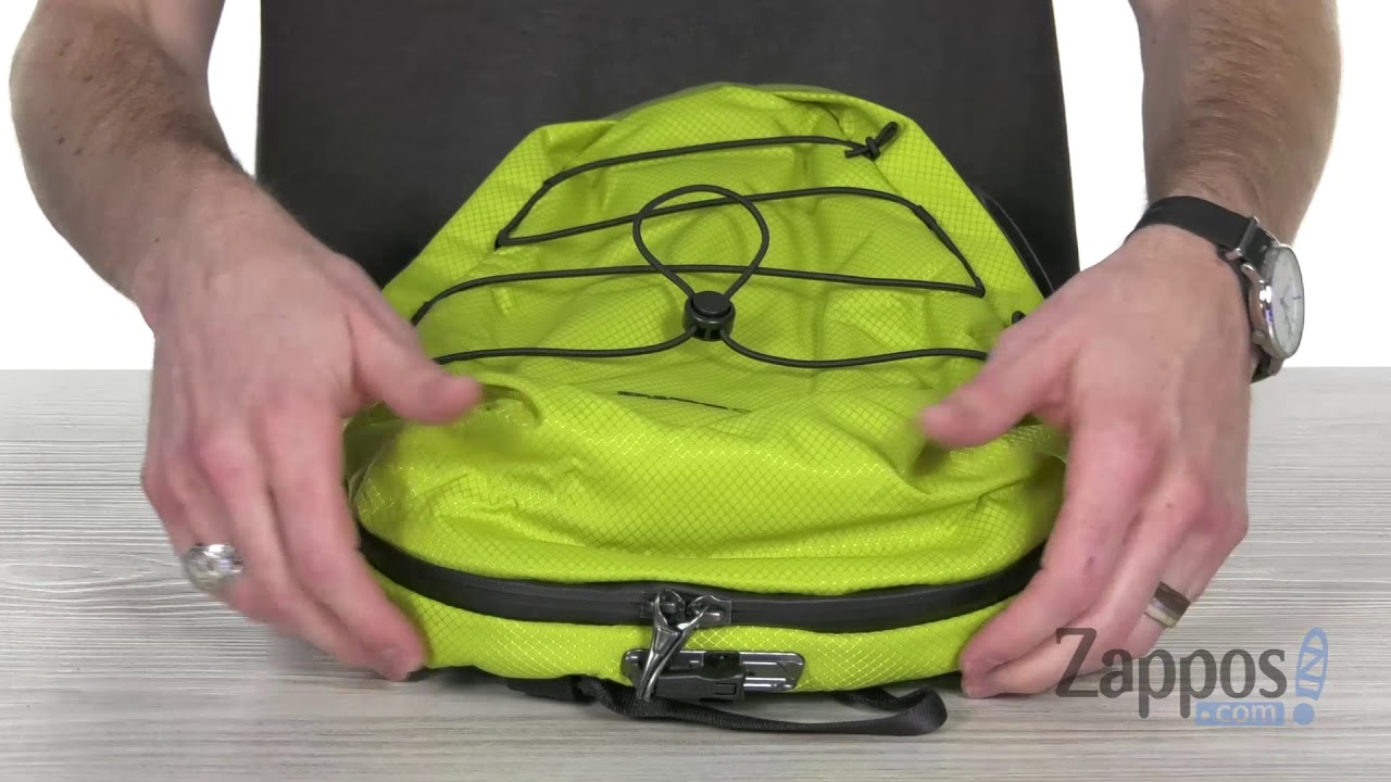 Pacsafe Venturesafe X12 Anti-Theft 12L Backpack SKU: 9034211 - YouTube