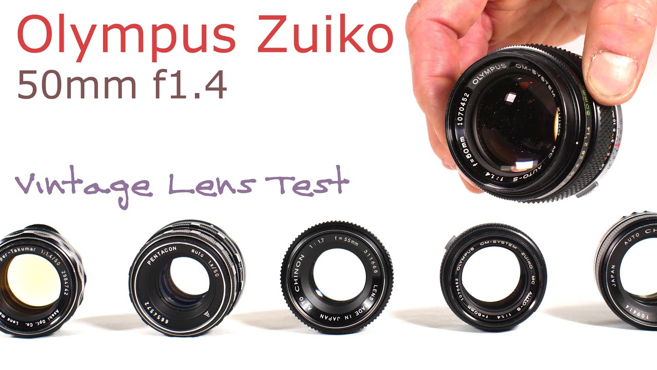 Vintage Lens Test - Olympus Zuiko 50mm f1.4 - YouTube