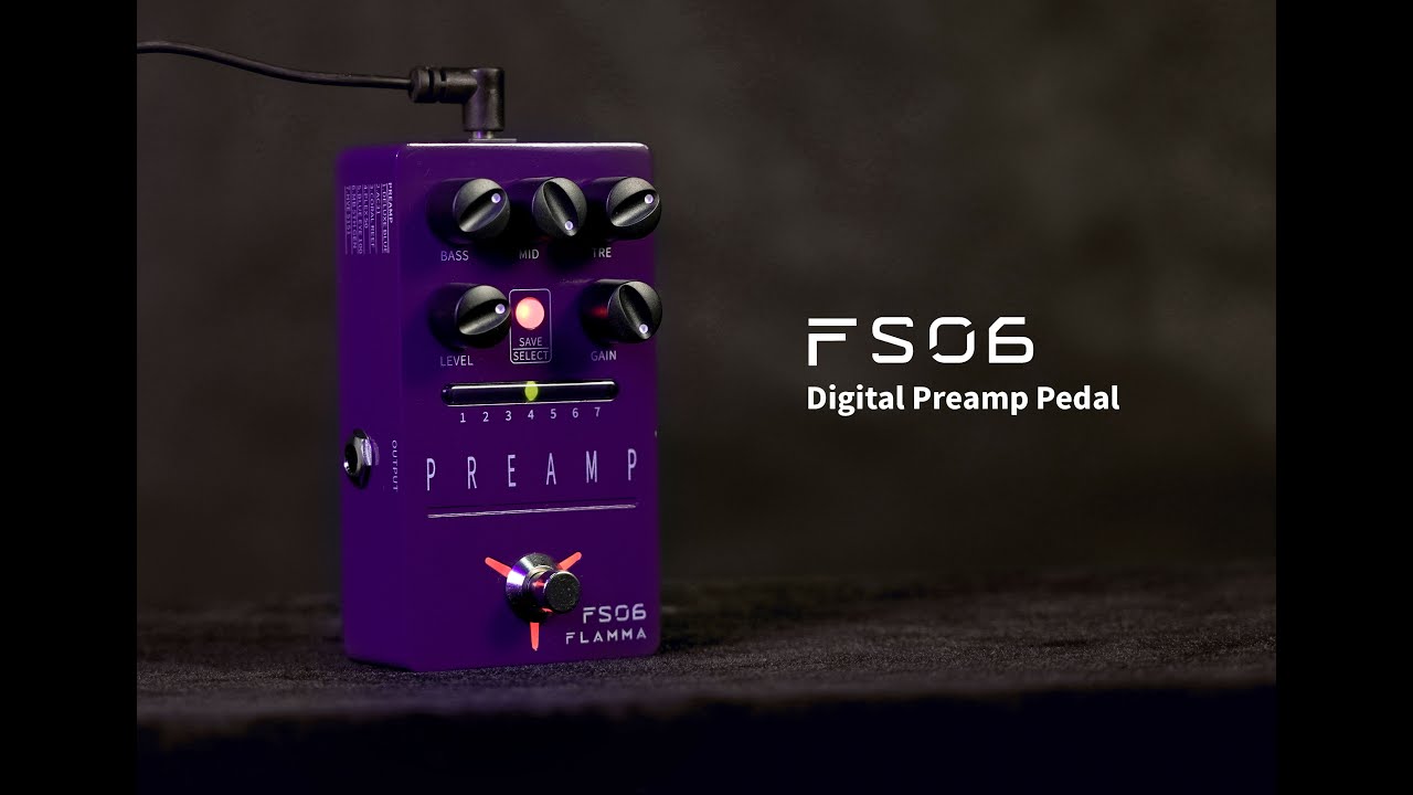 Flamma FS06 - キャビネットシミュレータ + 7種類のアンプモデルを搭載