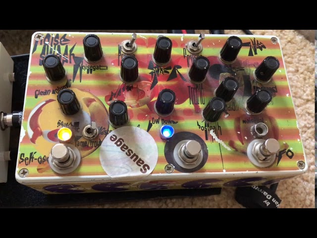 4MS Noise Swash - Chaotic DIY noise Pedal - YouTube
