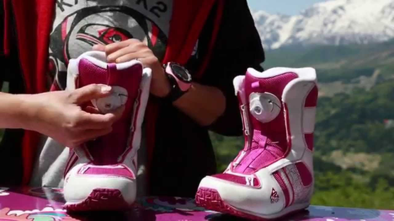 キッズの為のK2スノーボードセット【GROM PACK】セッティング方法
