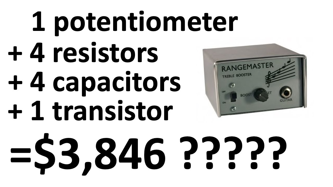 Rangemaster / Germanium Boost Shootout Different Transistors