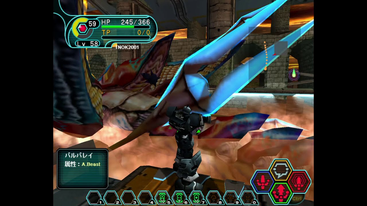 PSOBB】ファンタシースターオンライン ブルーバースト プレイ動画Part