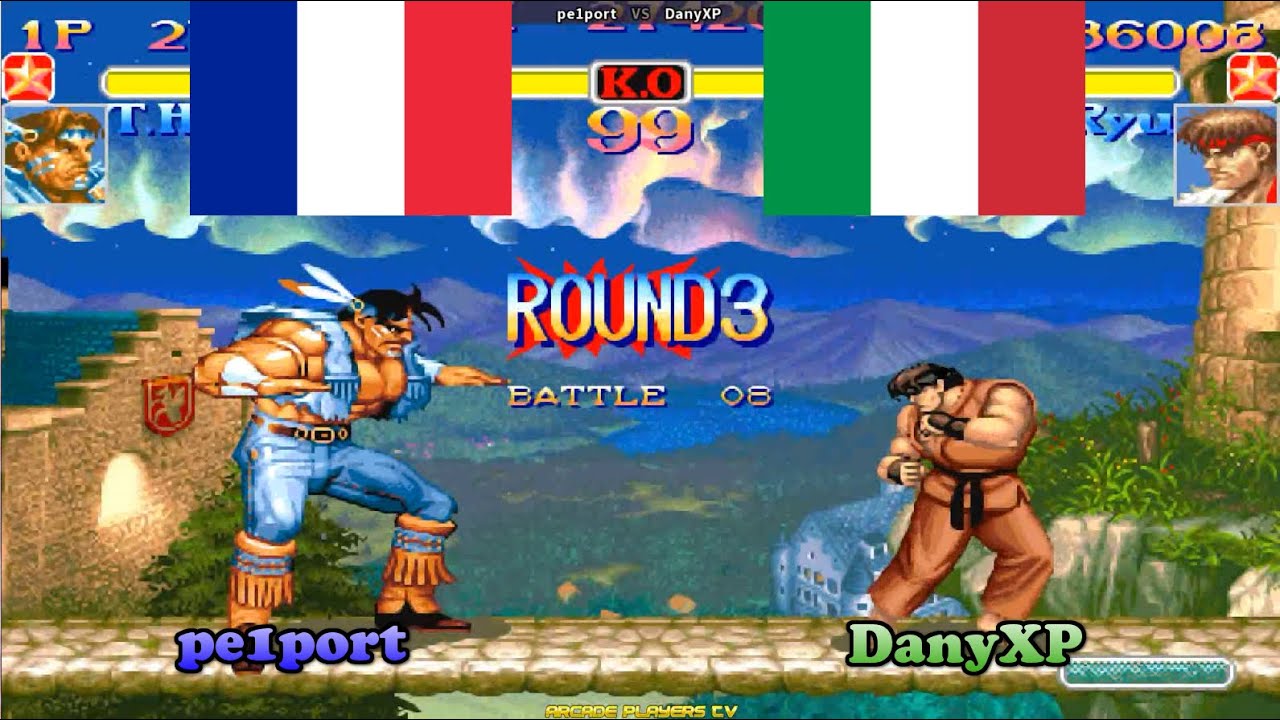スーパーストリートファイターII X ➤ pe1port (France) vs DanyXP