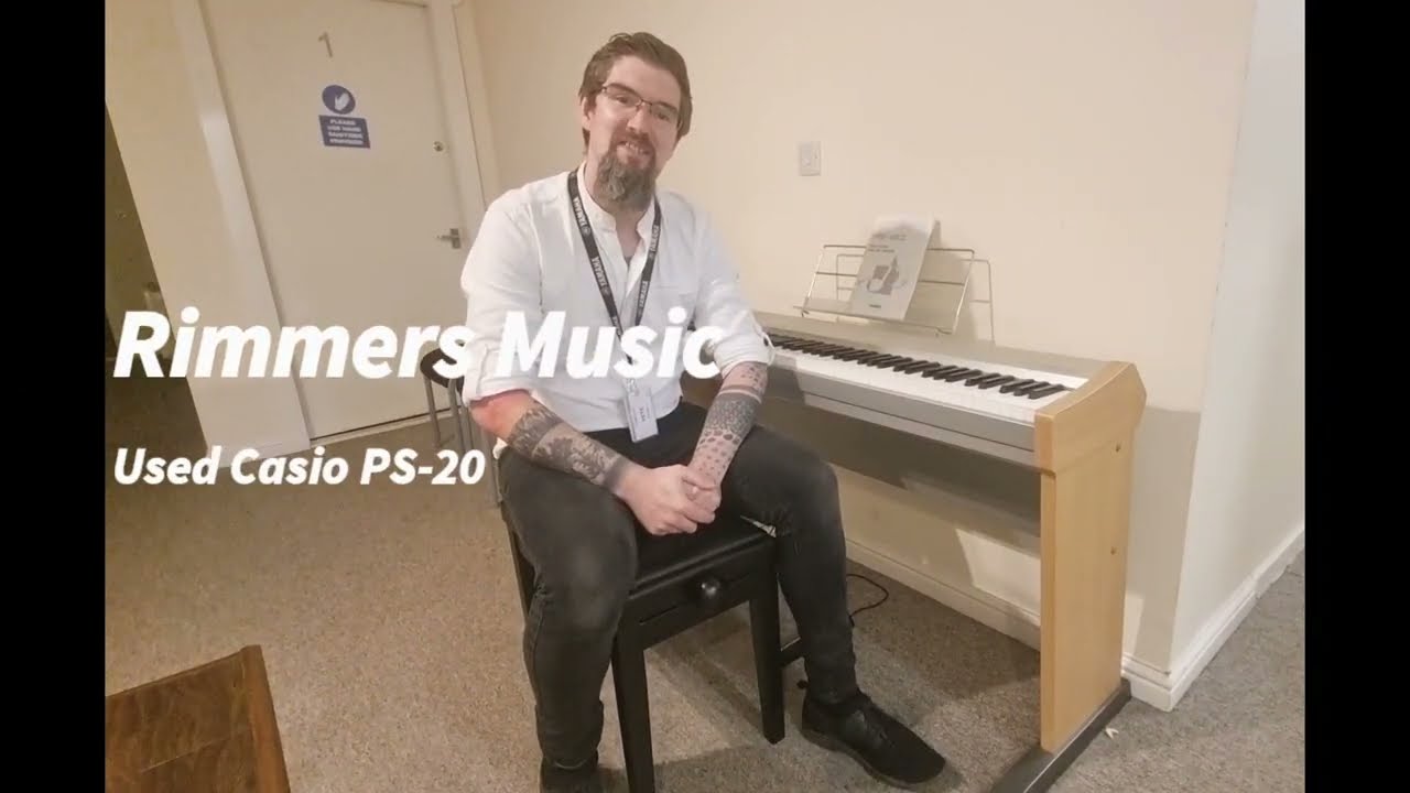 USED CASIO PS-20 DIGITAL PIANO | EDINBURGH STORE - YouTube