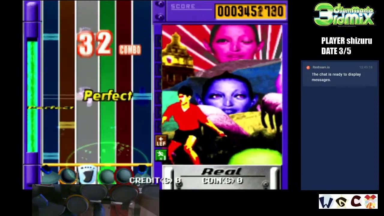 ドラムマニア 3rd MIX Live Player shizuru - YouTube